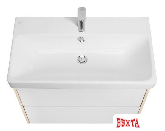 Мебель для ванных комнат Акватон Тумба под умывальник Сканди 80 1A283001SDB20 2