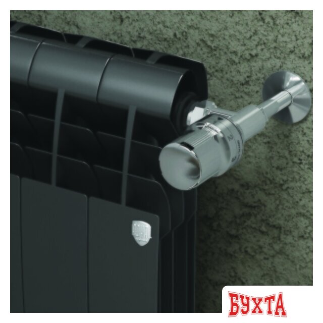 Биметаллический радиатор Royal Thermo BiLiner 500 Noir Sable (8 секций) 2