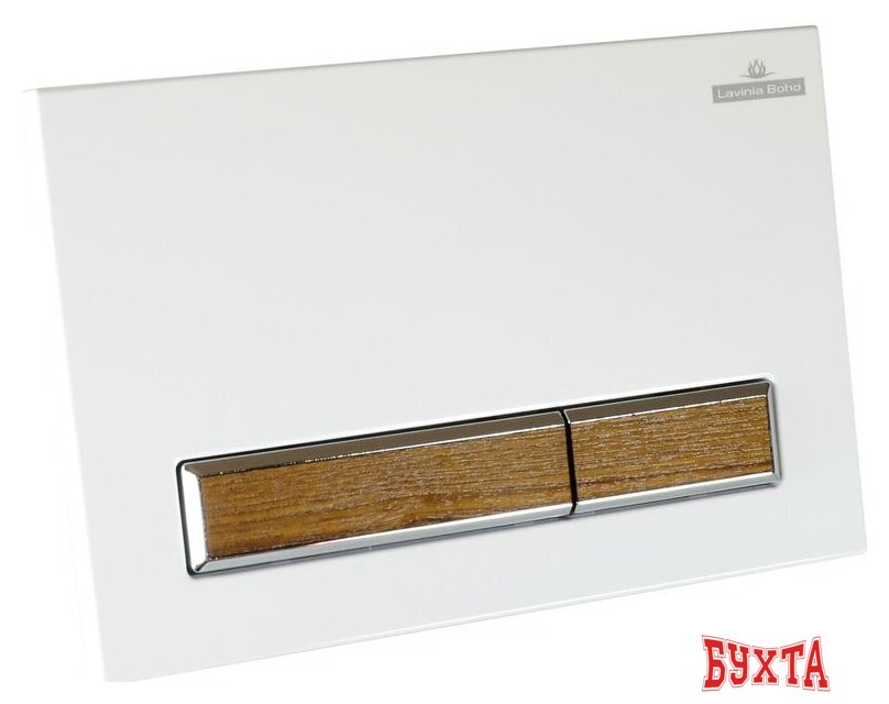 Панель смыва Lavinia Boho Relfix 38050603 (белый/светлое дерево) 2