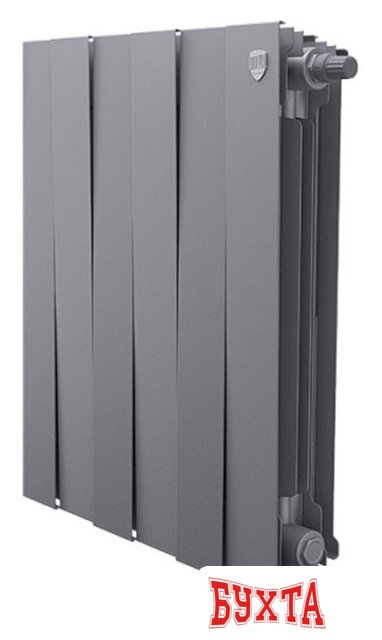 Биметаллический радиатор Royal Thermo PianoForte 500 VDR Silver Satin (6 секций)