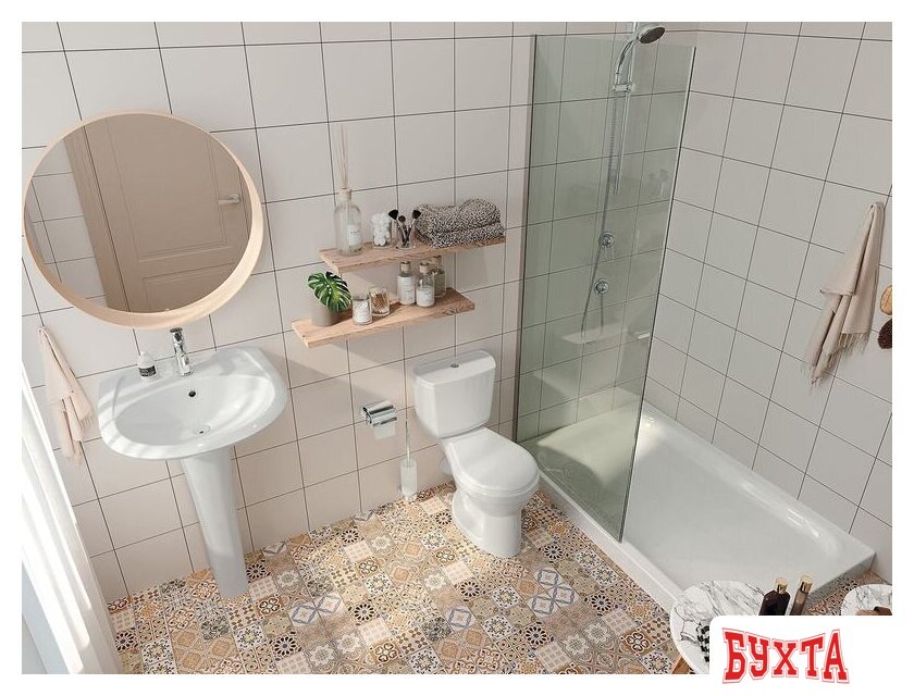 Умывальник Santek Бриз-55 1.WH11.0.460+1.WH11.0.595 5