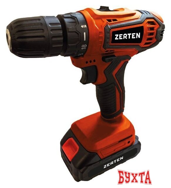 Дрель-шуруповерт Zerten ASB-14S (с 1-им АКБ, кейс)