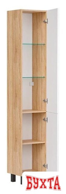 Мебель для ванных комнат EQUIL Шкаф-пенал Lago 35 (напольный) 2