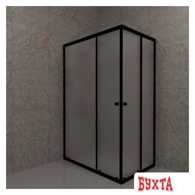 Душевой уголок Triton Вента БВ Вельвет 120х80 (без поддона) 5