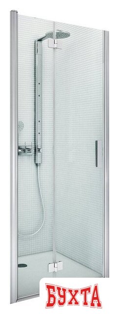 Душевая дверь Roth Tower Line TZNL1/90 (хром/прозрачное стекло)