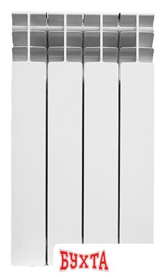 Алюминиевый радиатор Русский радиатор Корвет AL 500/80 (10 секций) 2