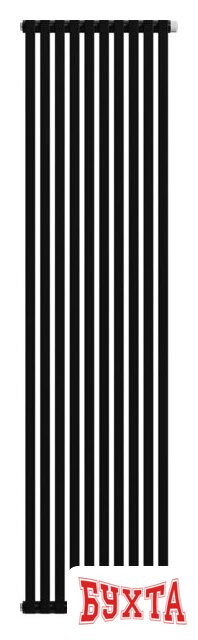 Дизайн-радиатор Royal Thermo Shift Q30 VC2180 - 10 секций RAL9005m 2