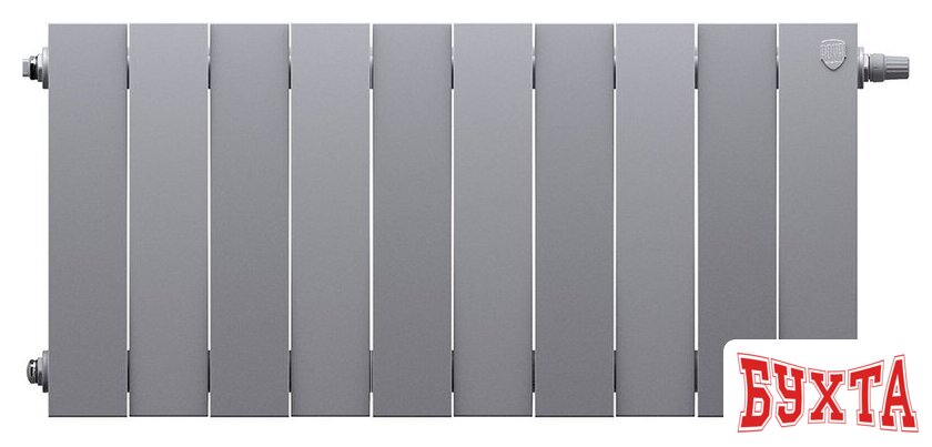 Дизайн-радиатор Royal Thermo PianoForte 300 Silver Satin VDR80 - 10 секций 2
