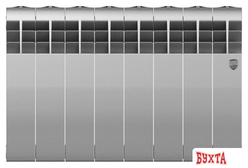 Биметаллический радиатор Royal Thermo Biliner B 350 Серебристый - 8 секций 2