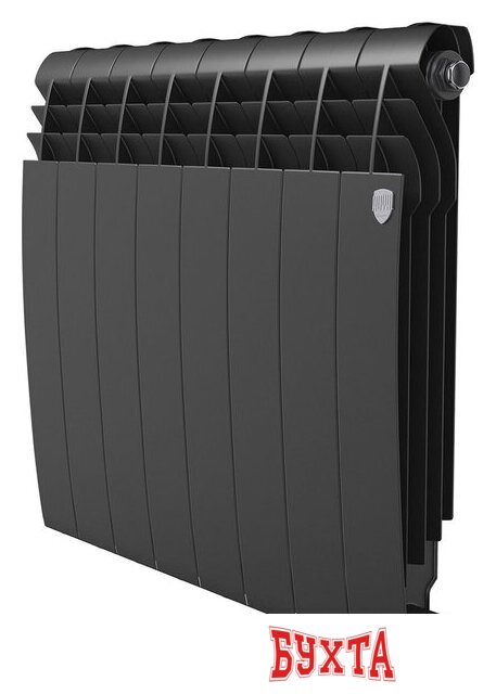 Биметаллический радиатор Royal Thermo Biliner B 500 Черный - 8 секций