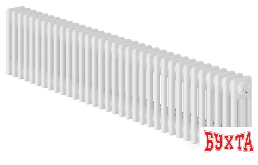 Стальной трубчатый радиатор Royal Thermo Insignia C3030 - 34 секций RAL9016 1
