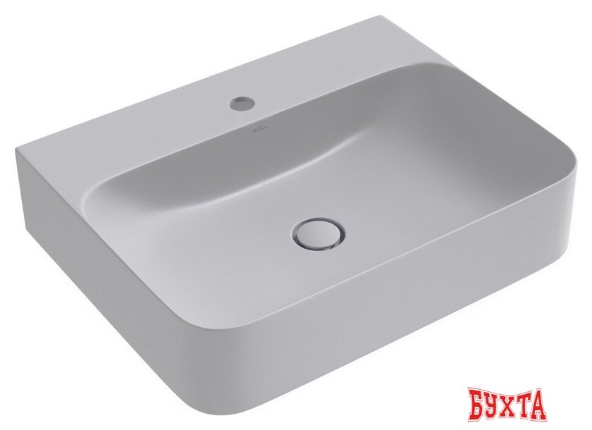 Умывальник Wellsee Clermont 302611000 с донным клапаном click-clack 2