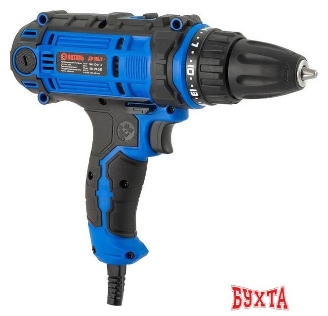 Дрель-шуруповерт Витязь ДЭ-970/2 18011009 2