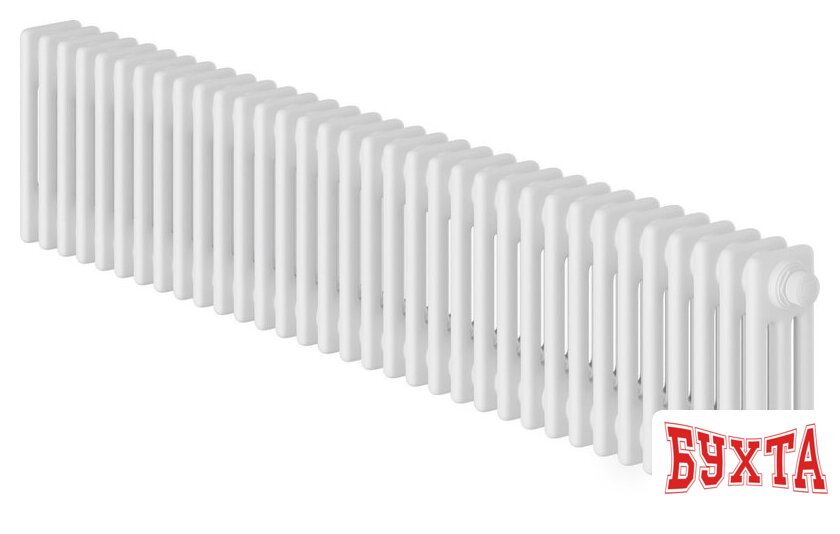 Стальной трубчатый радиатор Royal Thermo Insignia VC3030 - 34 секций RAL9016 1