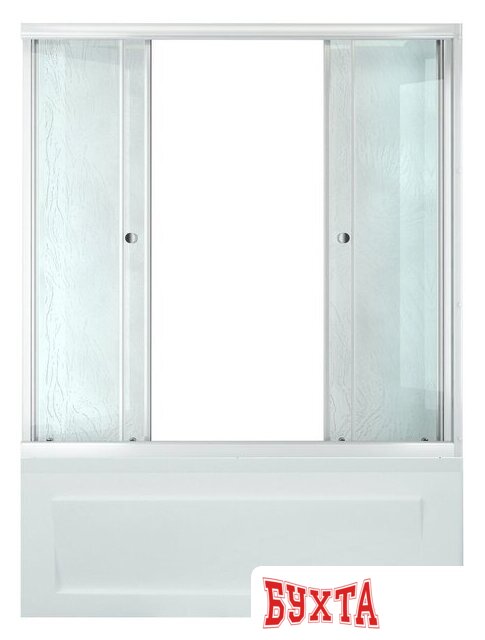 Стеклянная шторка для ванны Triton Риф 170