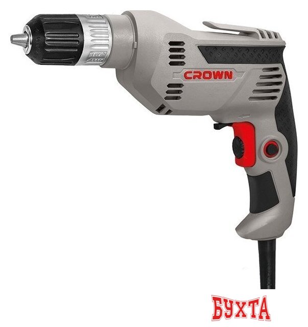 Безударная дрель Crown CT10127C 2