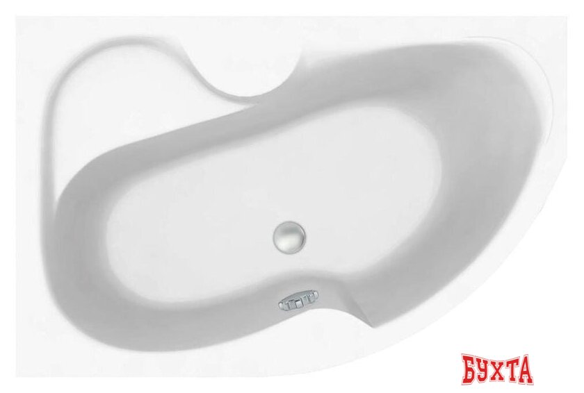 Ванна Bonito Home Arizona 150x105 L (с ножками)