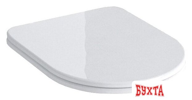 Сиденье для унитаза Kerama Marazzi Plaza Modern Slim / PLM1.seat.02/wht (Soft Close, Сlip Up)