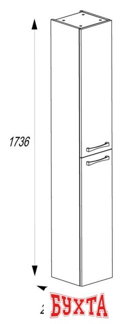 Мебель для ванных комнат Акватон Адель 1A214803AF010 4
