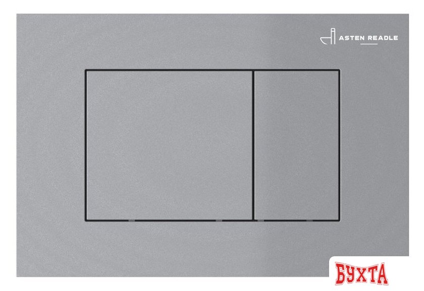 Инсталляция для унитаза Asten Readle Zentralmodul AR0501-0601M c кнопкой сатин (хром матовый) 3