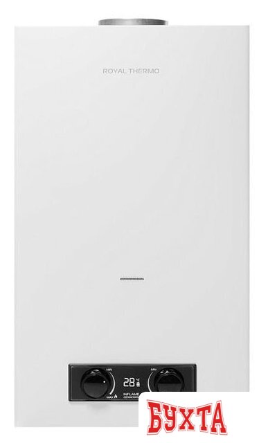 Газовая колонка Royal Thermo GWH 12 Inflame (белый) 2