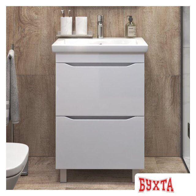 Мебель для ванных комнат Vigo Тумба под умывальник Grani 600-0-2 Como 3