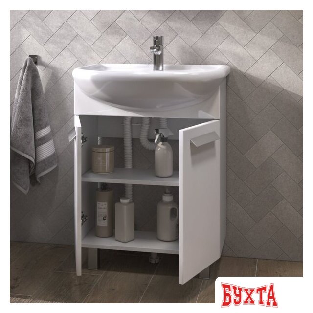 Мебель для ванных комнат Vigo Тумба под умывальник Hoska 600-2-0 Уют 4