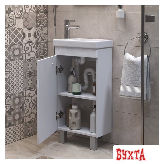 Мебель для ванных комнат Vigo Тумба под умывальник Plaza 400-1-0 Миранда 4