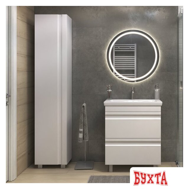 Мебель для ванных комнат Vigo Шкаф-пенал Holly 400 5