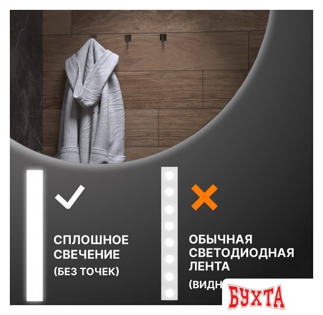 Мебель для ванных комнат Vigo Зеркало Otti Classic 1000 4