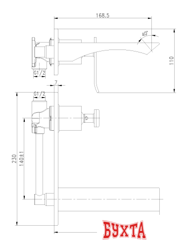 Смеситель Lemark Contest LM5826CW 2