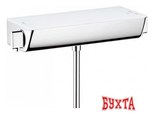 Смеситель Hansgrohe Ecostat Select 13111400 (хром/белый)