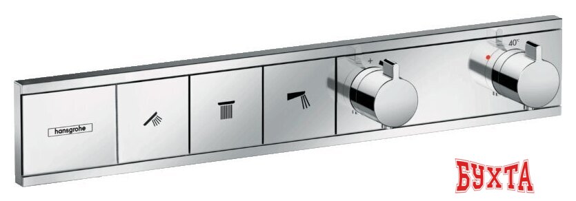 Смеситель без скрытого механизма Hansgrohe RainSelect 15381000 (хром)