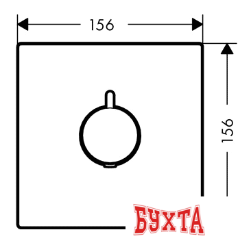 Смеситель Hansgrohe ShowerSelect Glass [15734400] 3