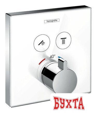 Смеситель Hansgrohe ShowerSelect Glass [15738400]
