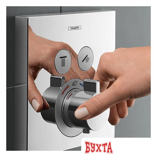 Смеситель без скрытого механизма Hansgrohe ShowerSelect 15763000 4