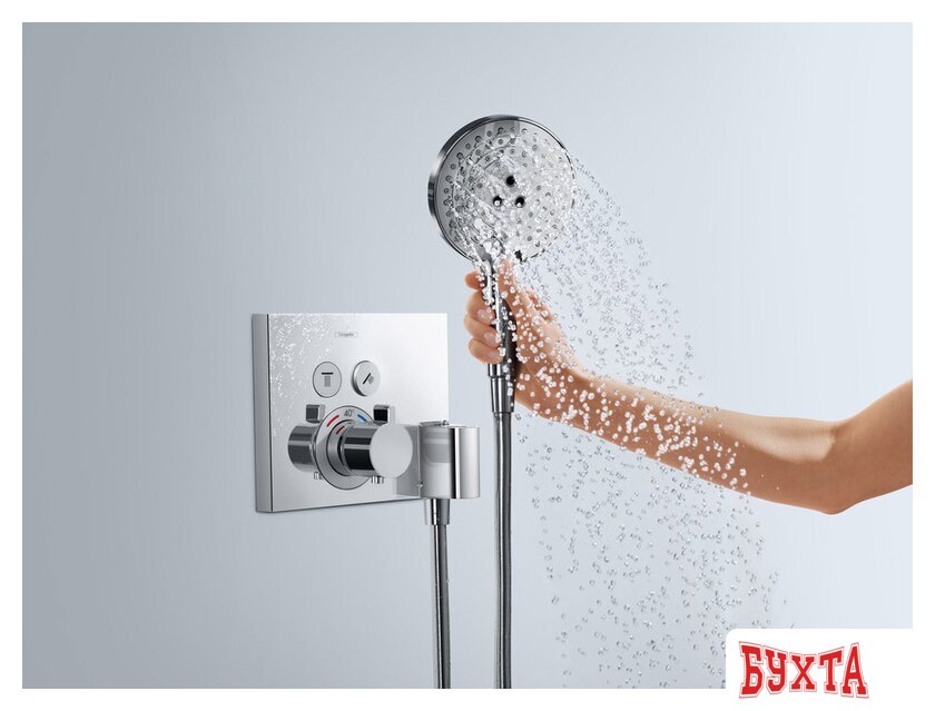 Смеситель без скрытого механизма Hansgrohe ShowerSelect 15765000 3
