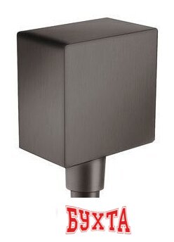 Шланговое подключение Hansgrohe FixFit Square 26455340 (черный хром)