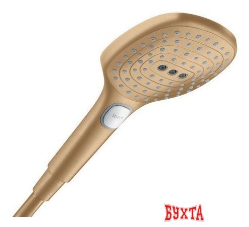Душевая лейка Hansgrohe Raindance Select 120 Air 26520140 (бронзовый) 1