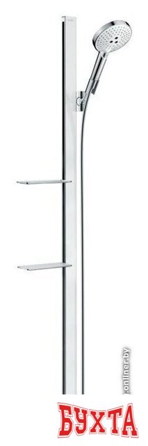Душевой гарнитур Hansgrohe Raindance Select S 120 3jet 27647400 (белый/хром)