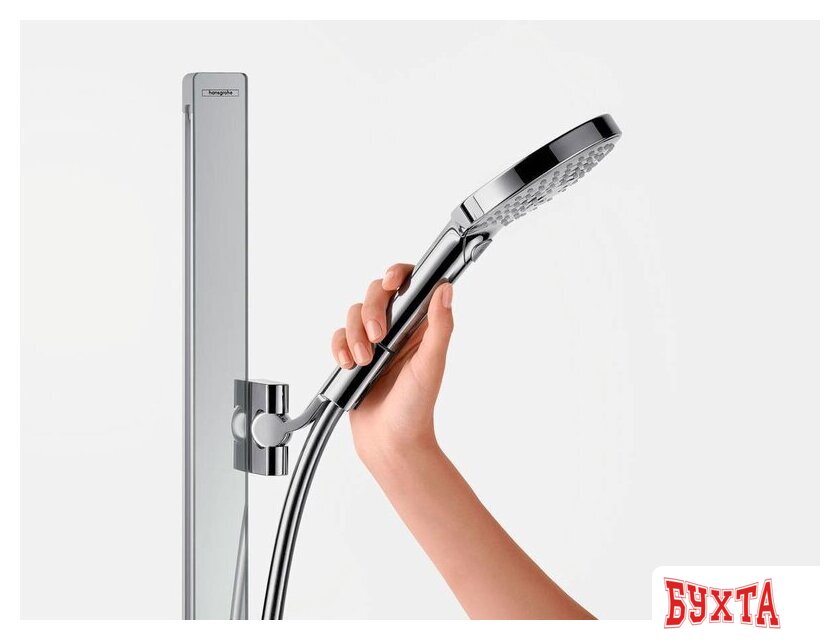 Душевой гарнитур Hansgrohe Raindance Select S 120 27648400 (белый/хром) 4