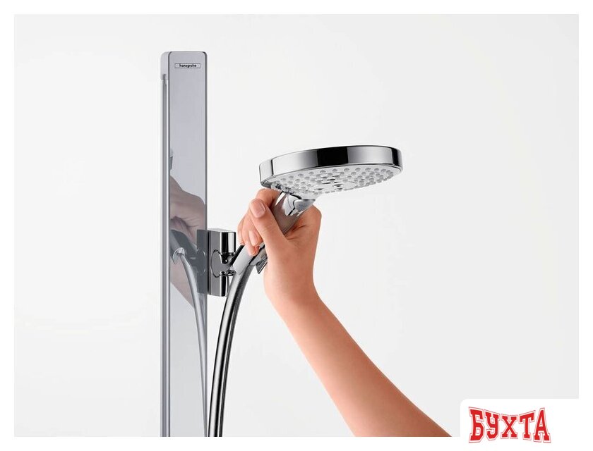 Душевой гарнитур Hansgrohe Raindance Select S 120 27648400 (белый/хром) 5
