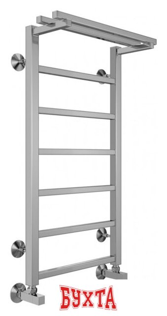 Полотенцесушитель TERMINUS Контур П7 400x800 с полкой (хром) 2