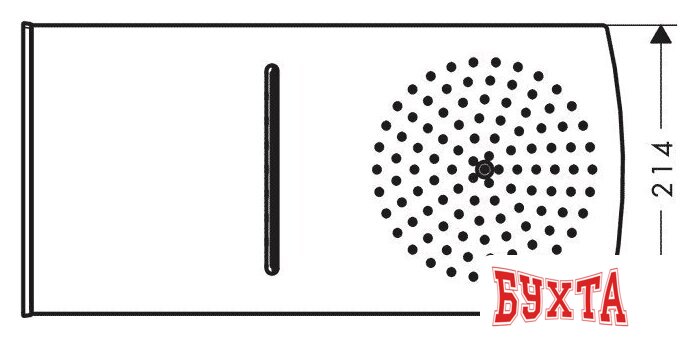 Верхний душ Hansgrohe Raindance Rainfall 180 AIR 2jet [28433400] 3