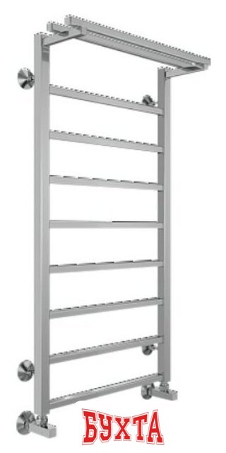 Полотенцесушитель TERMINUS Контур П9 500x1000 с полкой (хром) 2