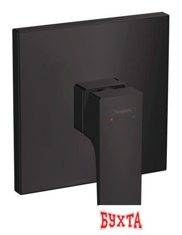 Смеситель Hansgrohe Metropol 32565670 (черный матовый)