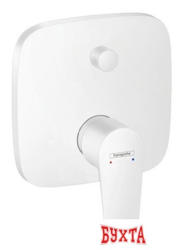 Смеситель Hansgrohe Talis E 71474700 (белый матовый)