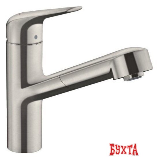 Смеситель Hansgrohe Focus M42 71829000 (стальной)
