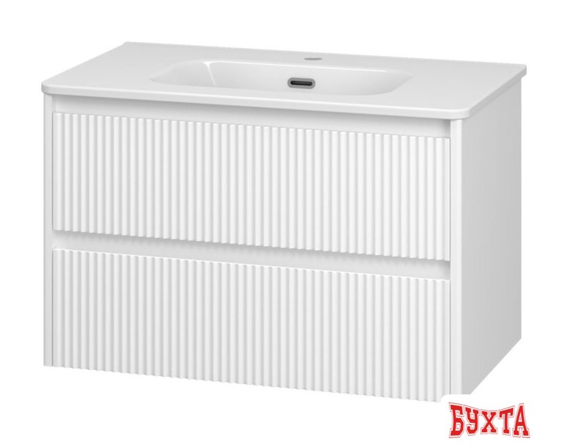 Мебель для ванных комнат Brevita Тумба под умывальник Riva 80 RIV-07080-0102Я 4