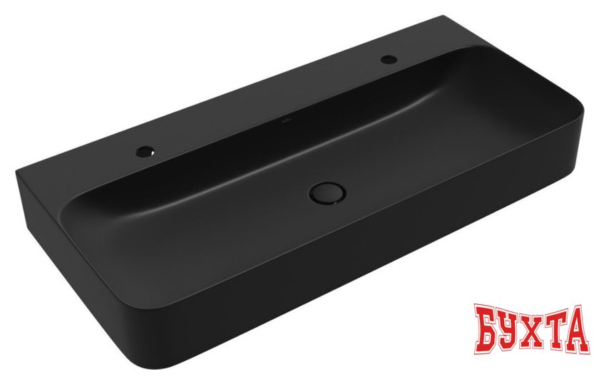 Умывальник Wellsee Clermont 302619000 с донным клапаном click-clack 2